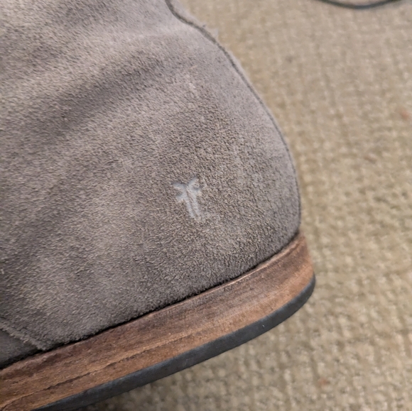 Frye Mens Chris Lace Up Zip - Picture 10 of 11